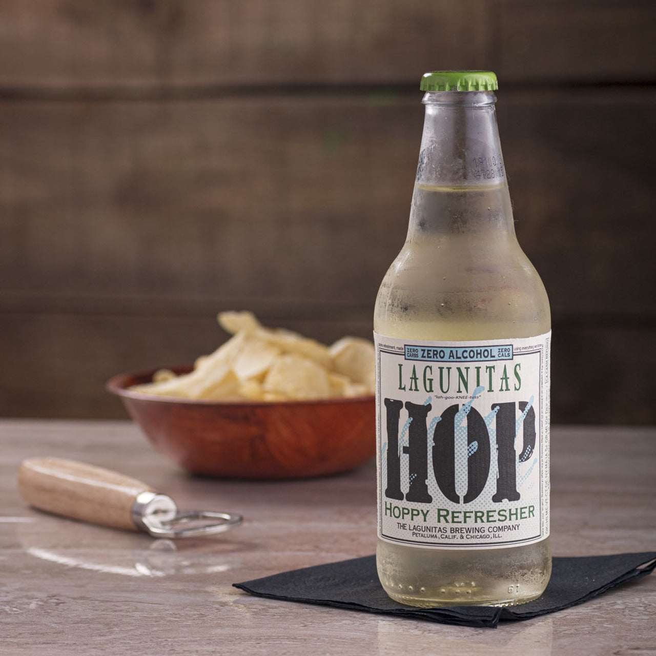 Lagunitas Hoppy Refresher, 355mL/12floz Glass Bottle