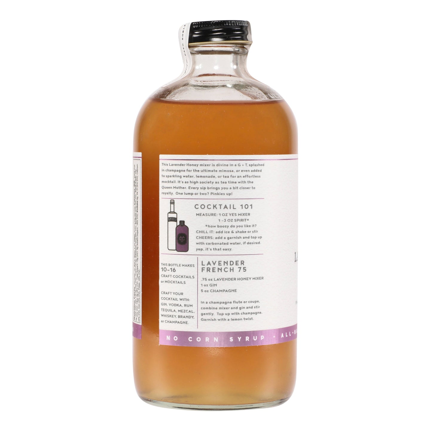 Yes Lavender Honey Cocktail Mixer, 237g/16oz