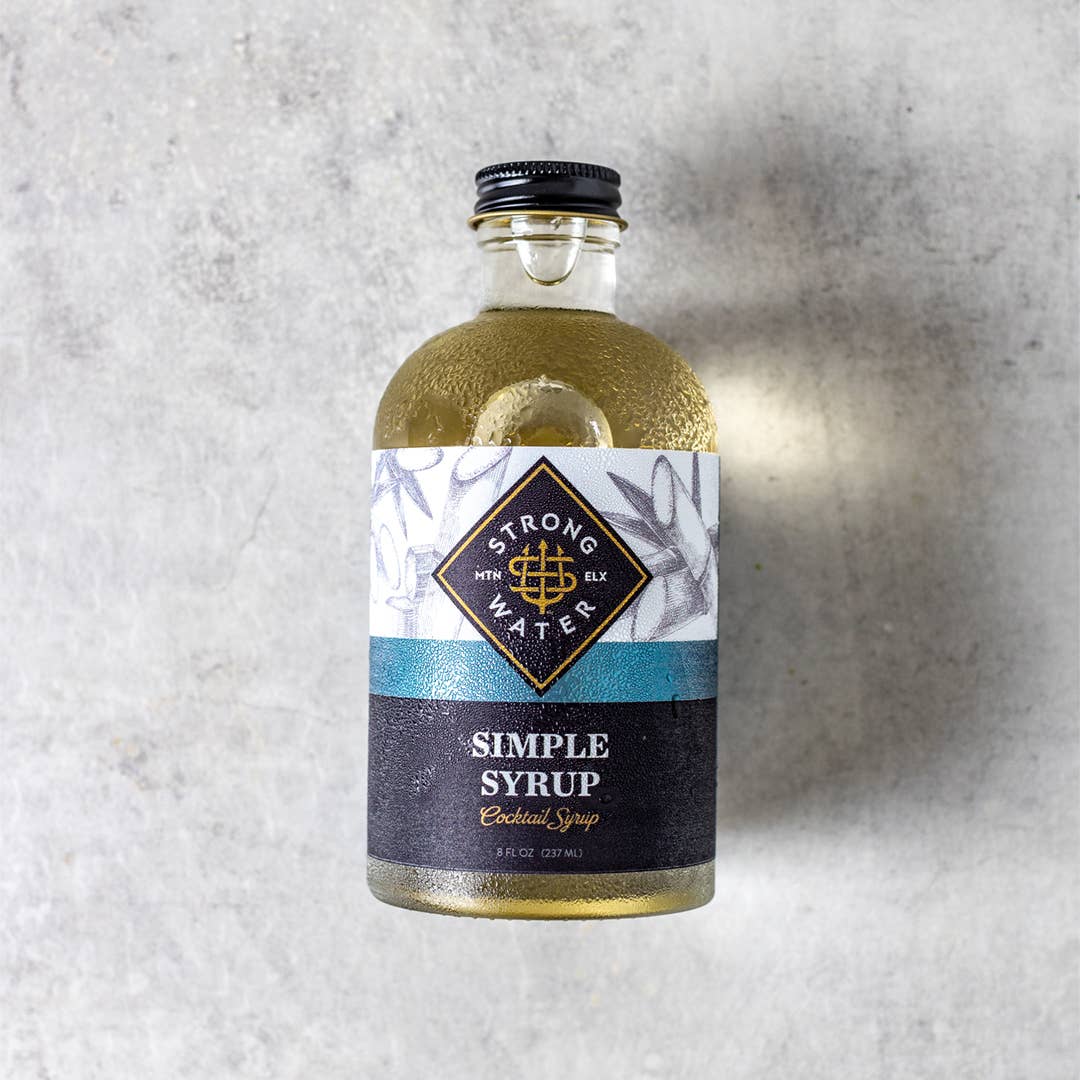 Strongwater Simple Syrup, 237mL/8oz