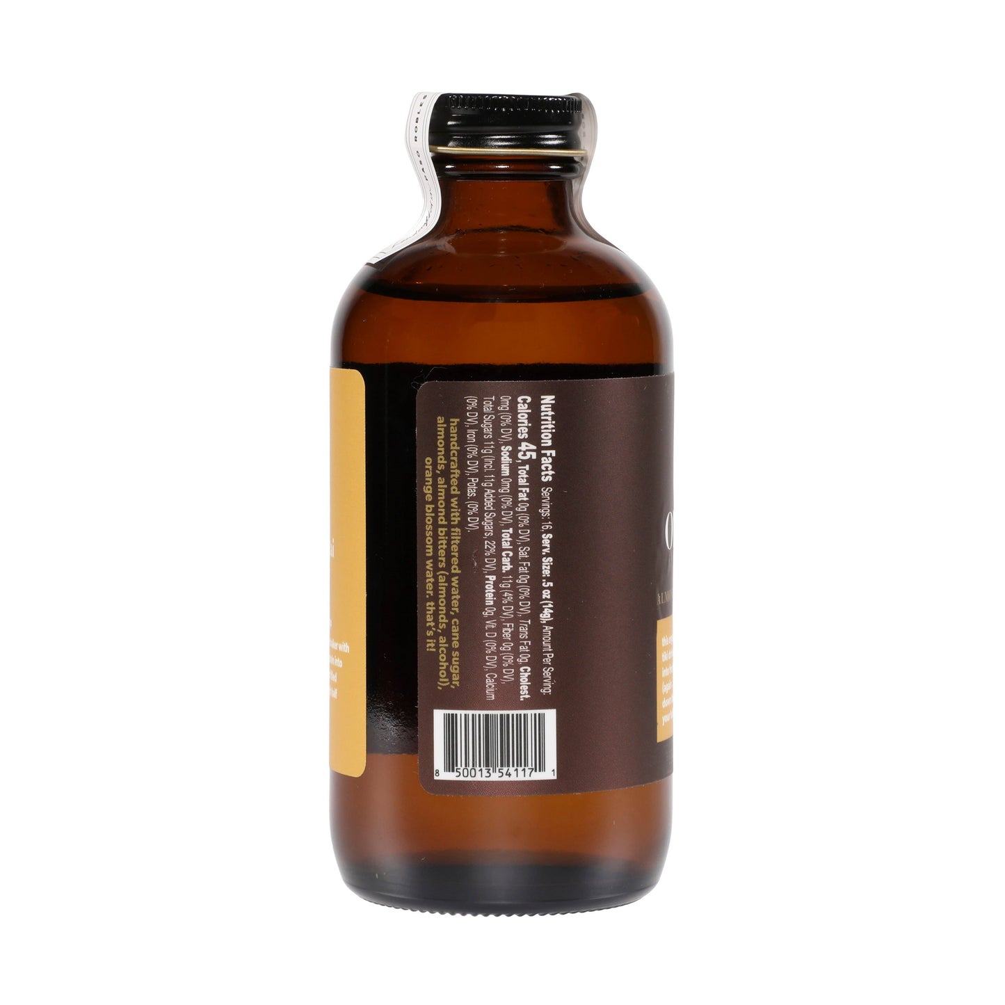 Yes Orgeat Syrup (*R), 237g/8oz