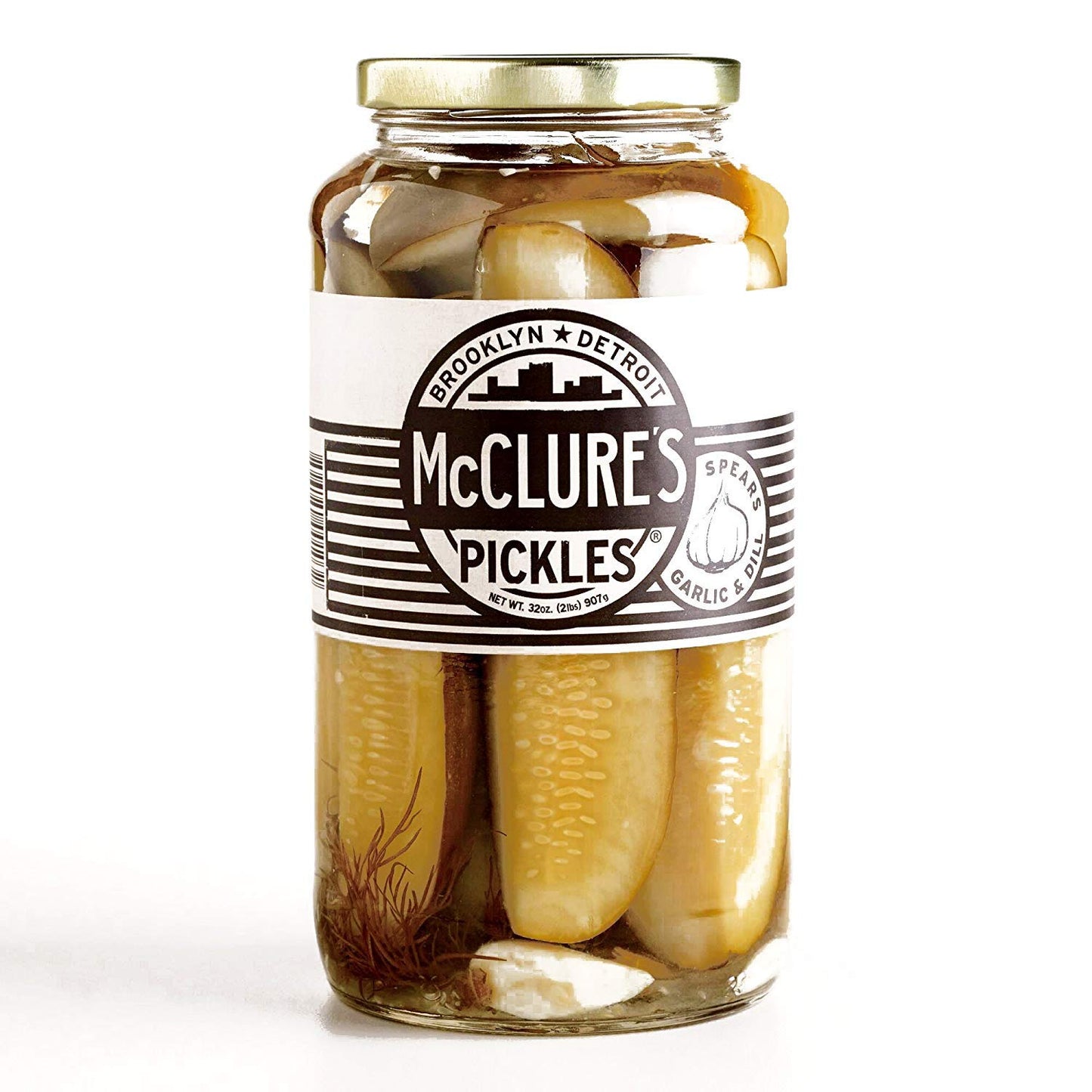 McClure's Pickles, Garlic & Dill (*K), 946mL/32floz