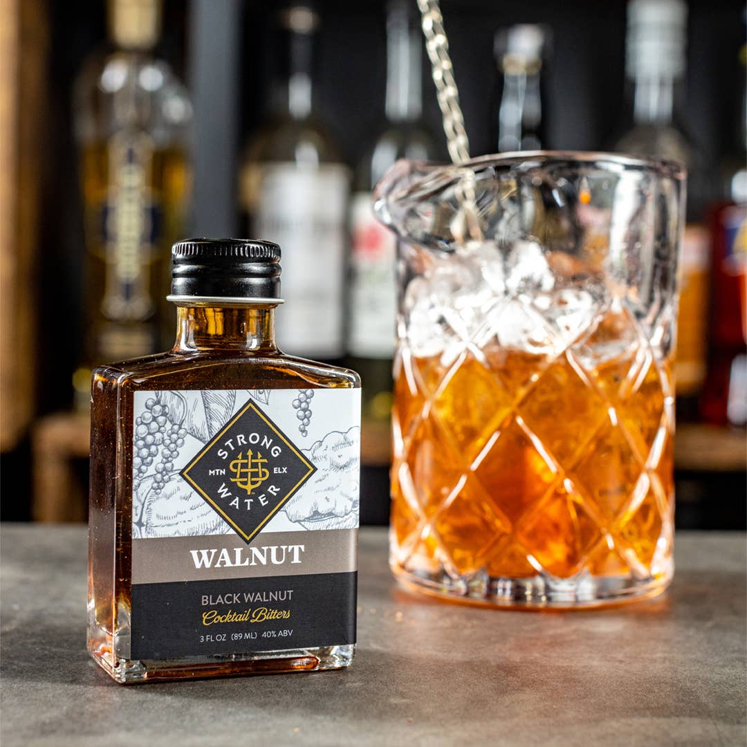 Strongwater Black Walnut Bitters, 89mL/3floz
