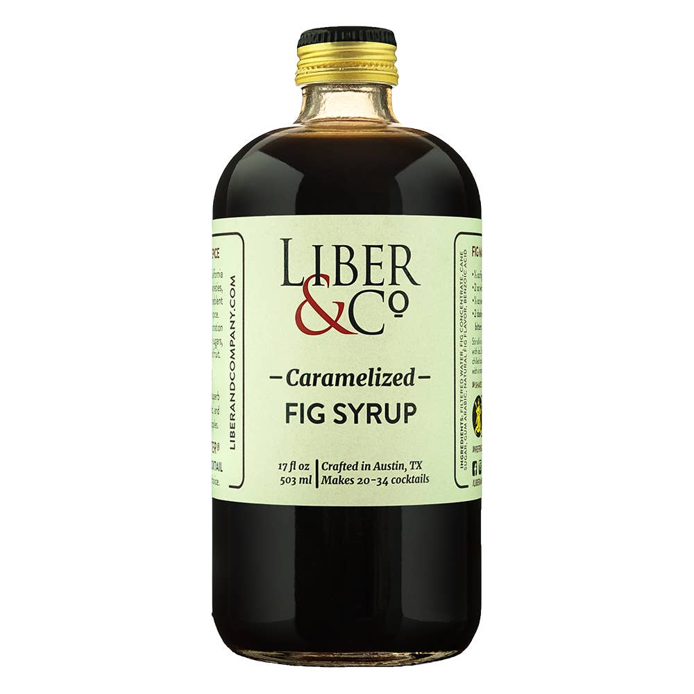 Liber Caramelized Fig Syrup, 280mL/9.5floz