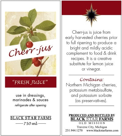 Black Star Cherr-Jus, 750mL/25.4floz
