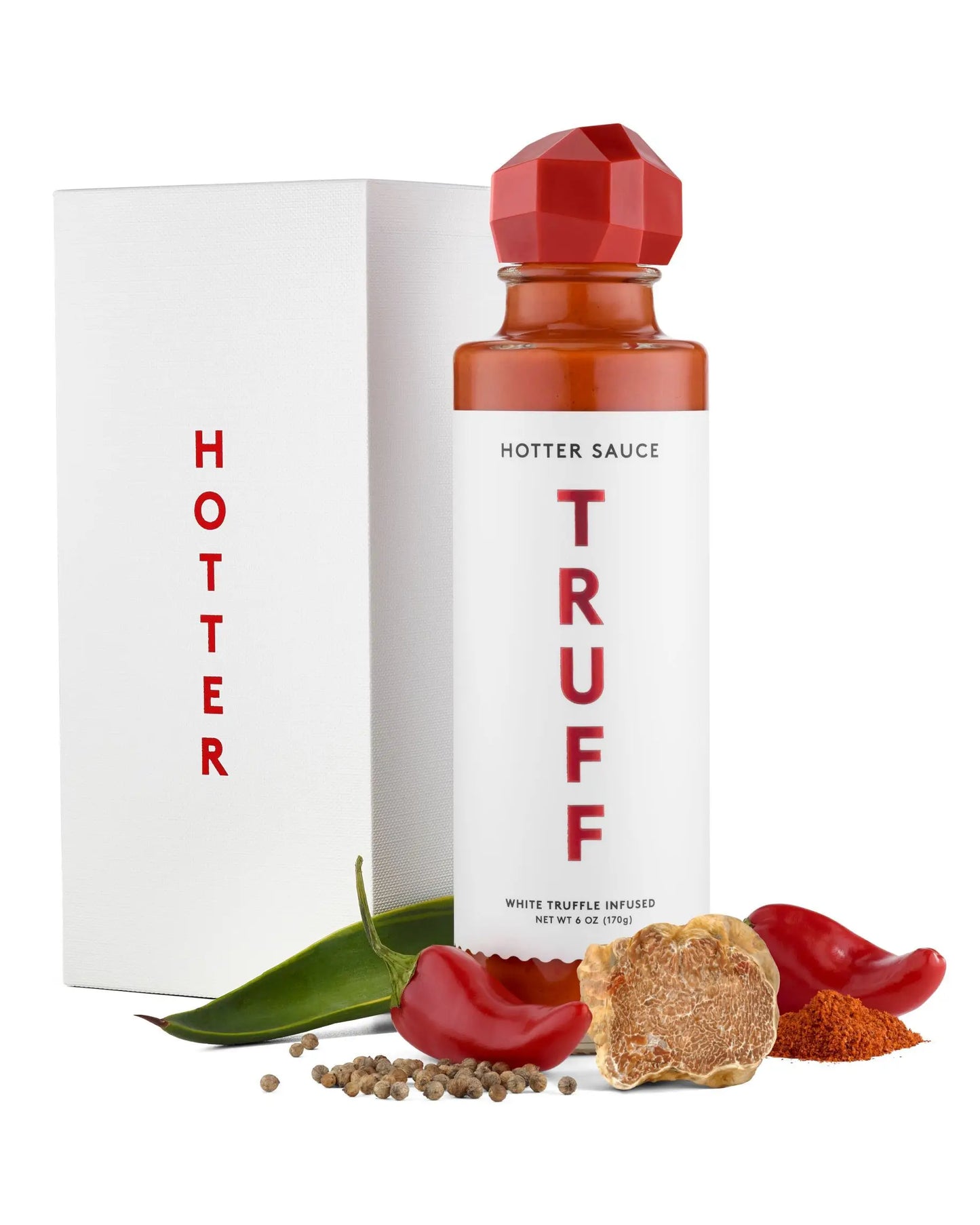 Truff White Hotter Sauce, 170g/6oz