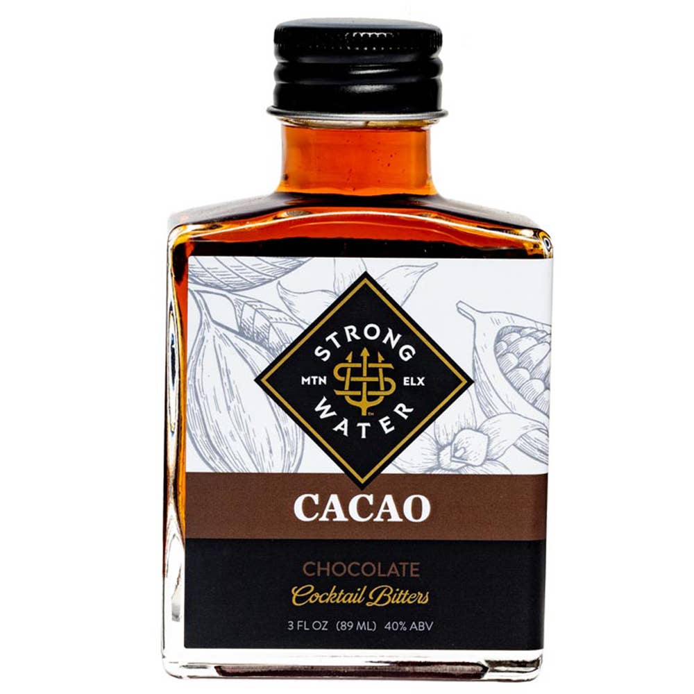 Strongwater Cacao Bitters, 89mL/3floz
