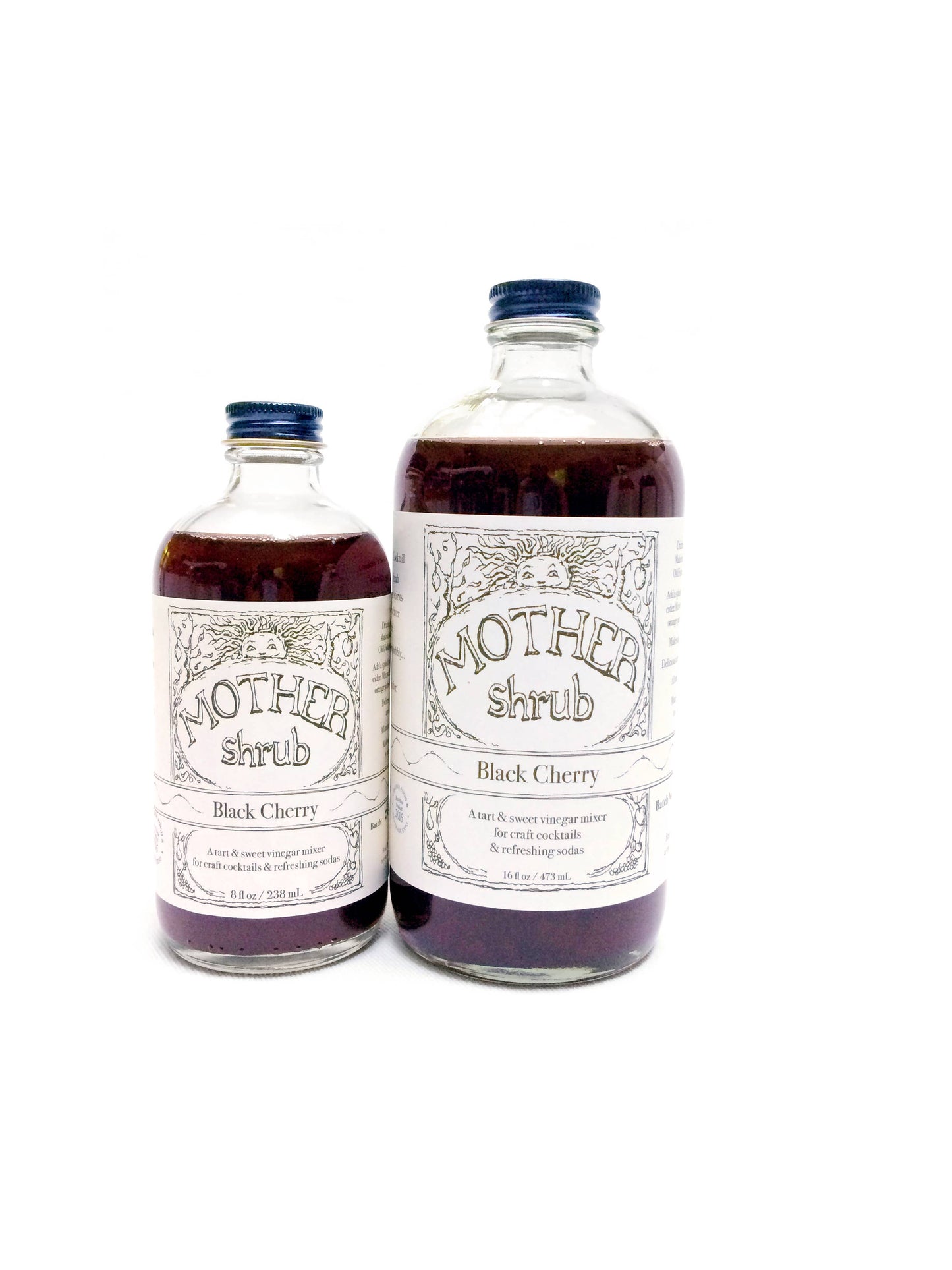 Mother Shrub Black Cherry, 236mL/8floz