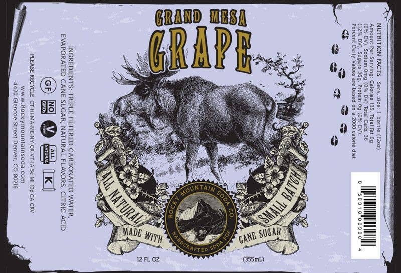 RMSC Grand Teton Grape, 355mL/12floz Glass Bottle