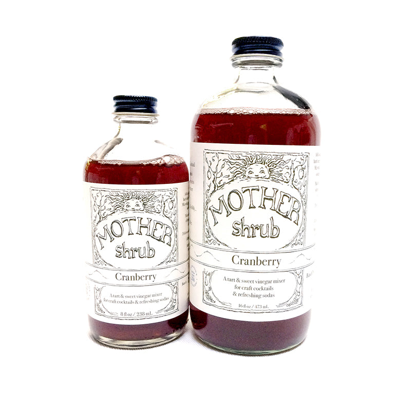 Mother Shrub Cranberry, 236mL/8floz
