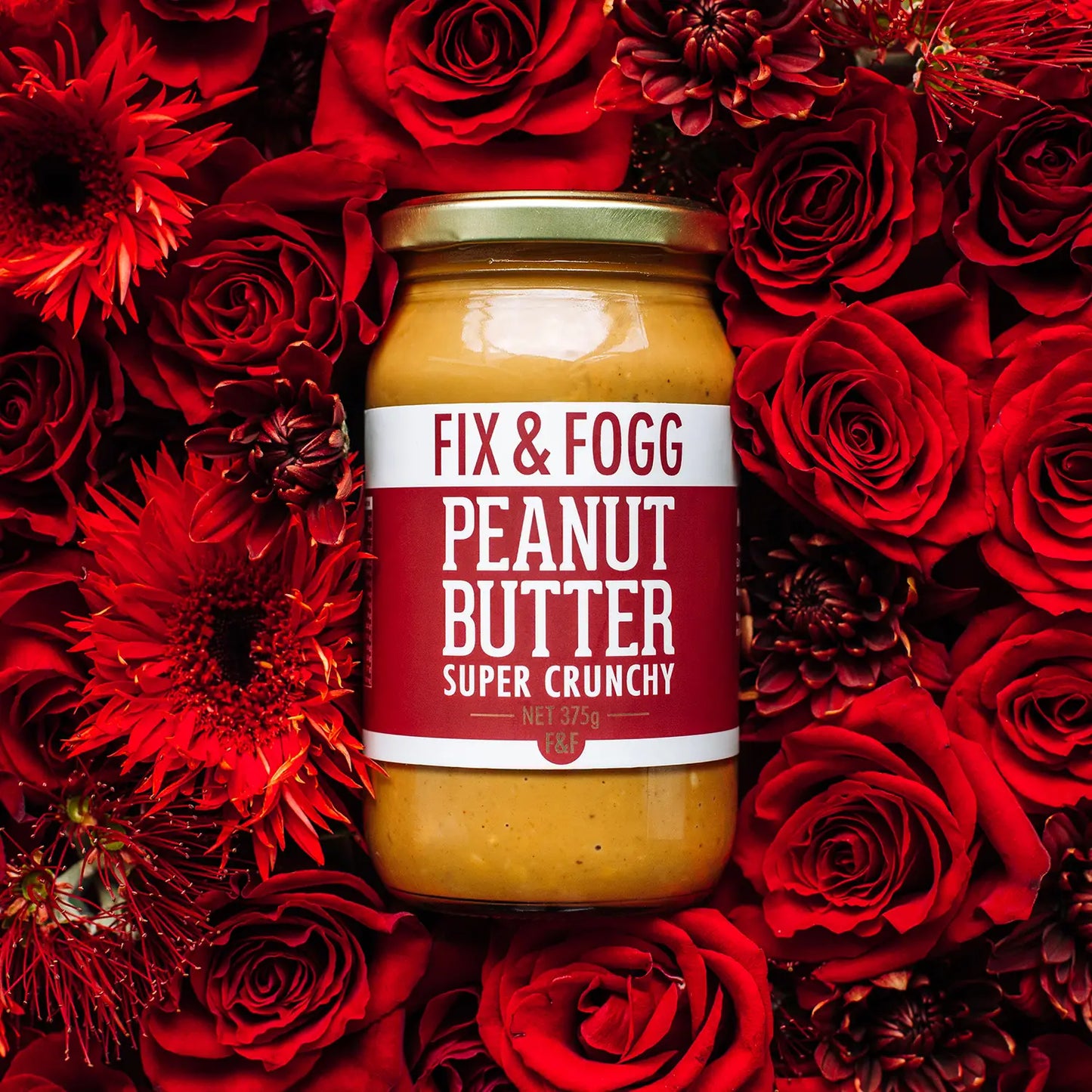 Fix & Fogg Extra Crunchy Peanut Butter (*PN), 375g/13.2oz