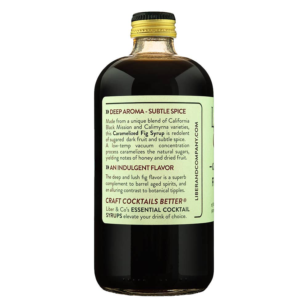 Liber Caramelized Fig Syrup, 280mL/9.5floz