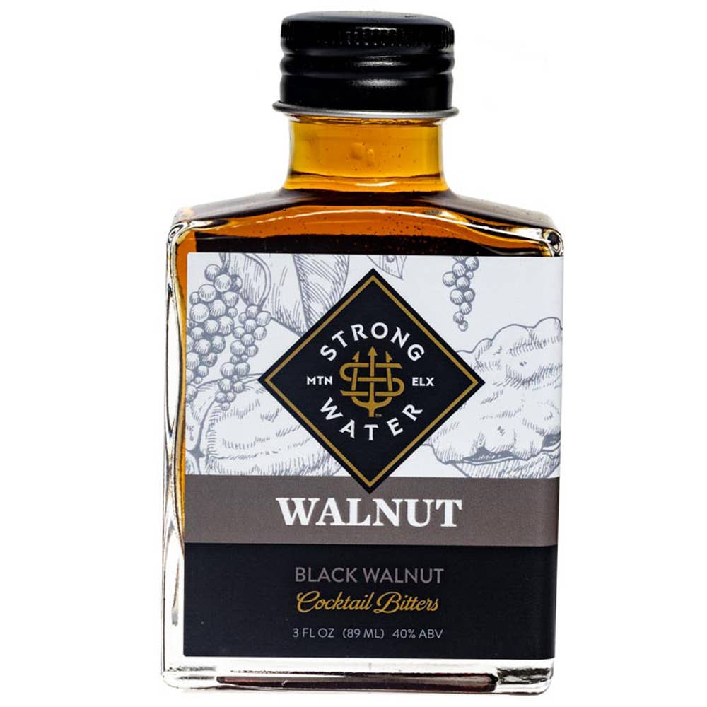 Strongwater Black Walnut Bitters, 89mL/3floz