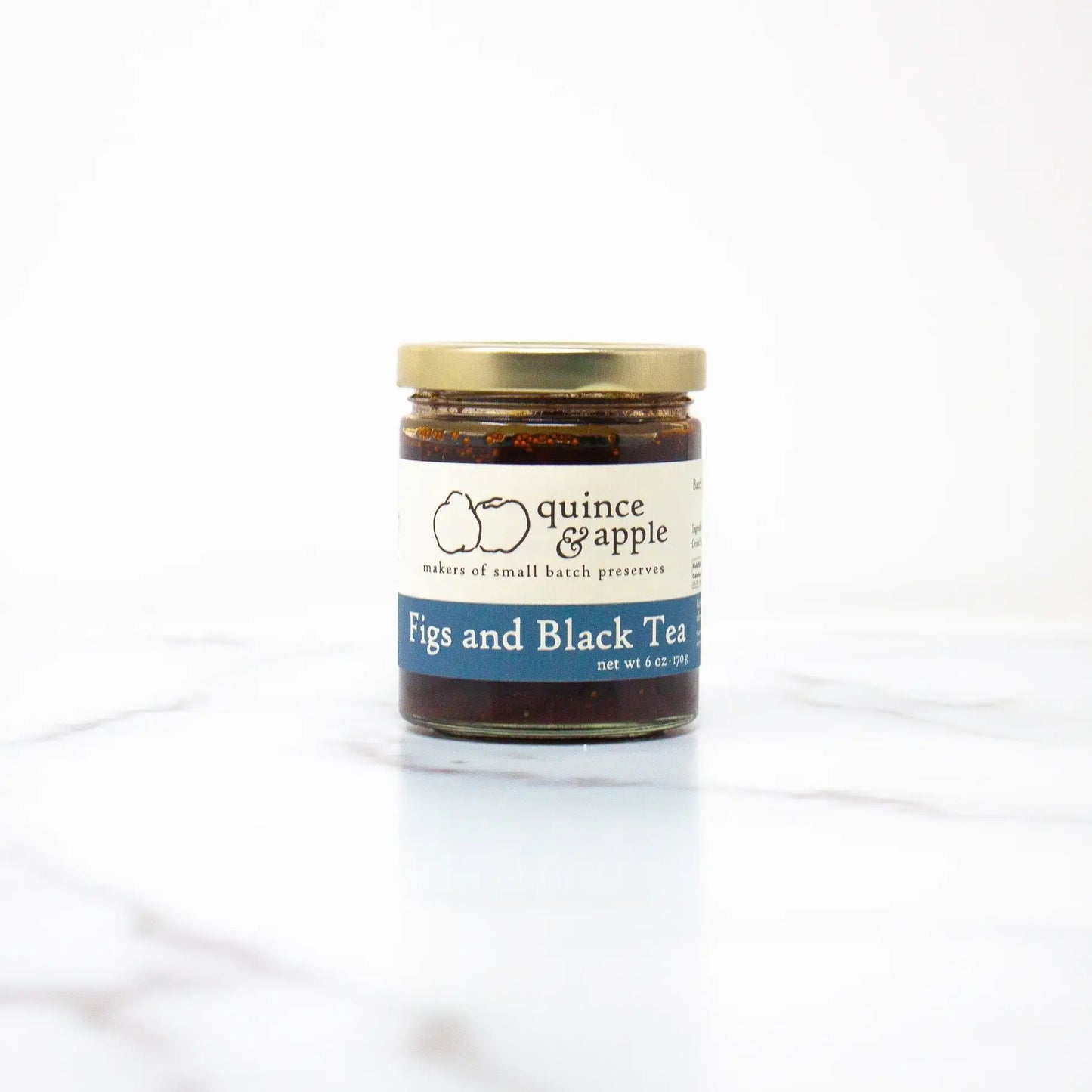 Quince Figs and Black Tea Preserve, 170g/6oz