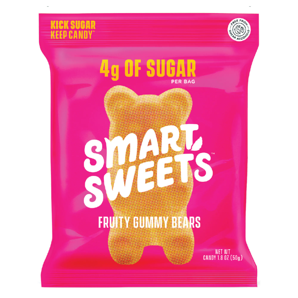 SmartSweets Fruit Gummy Bears (*NV), 50g/1.8oz