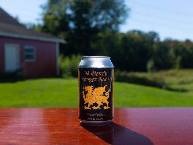 St. Steve's Ginger Soda, 355mL/12oz Can
