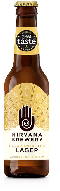 Nirvana Bavarian Helles (*V, 21+), 330mL/11.2floz Bottle
