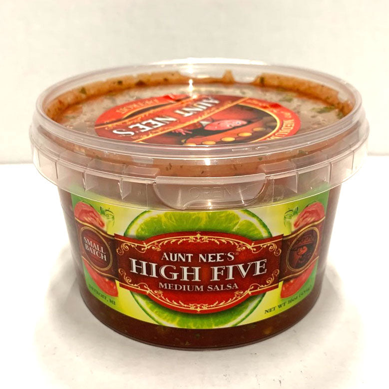 Aunt Nee's High Five Salsa (Medium), 454g/16oz