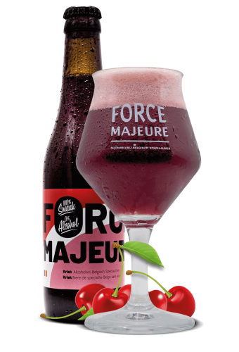 Force Majeure Kriek (*W, 21+), 330mL/12floz Glass Bottle