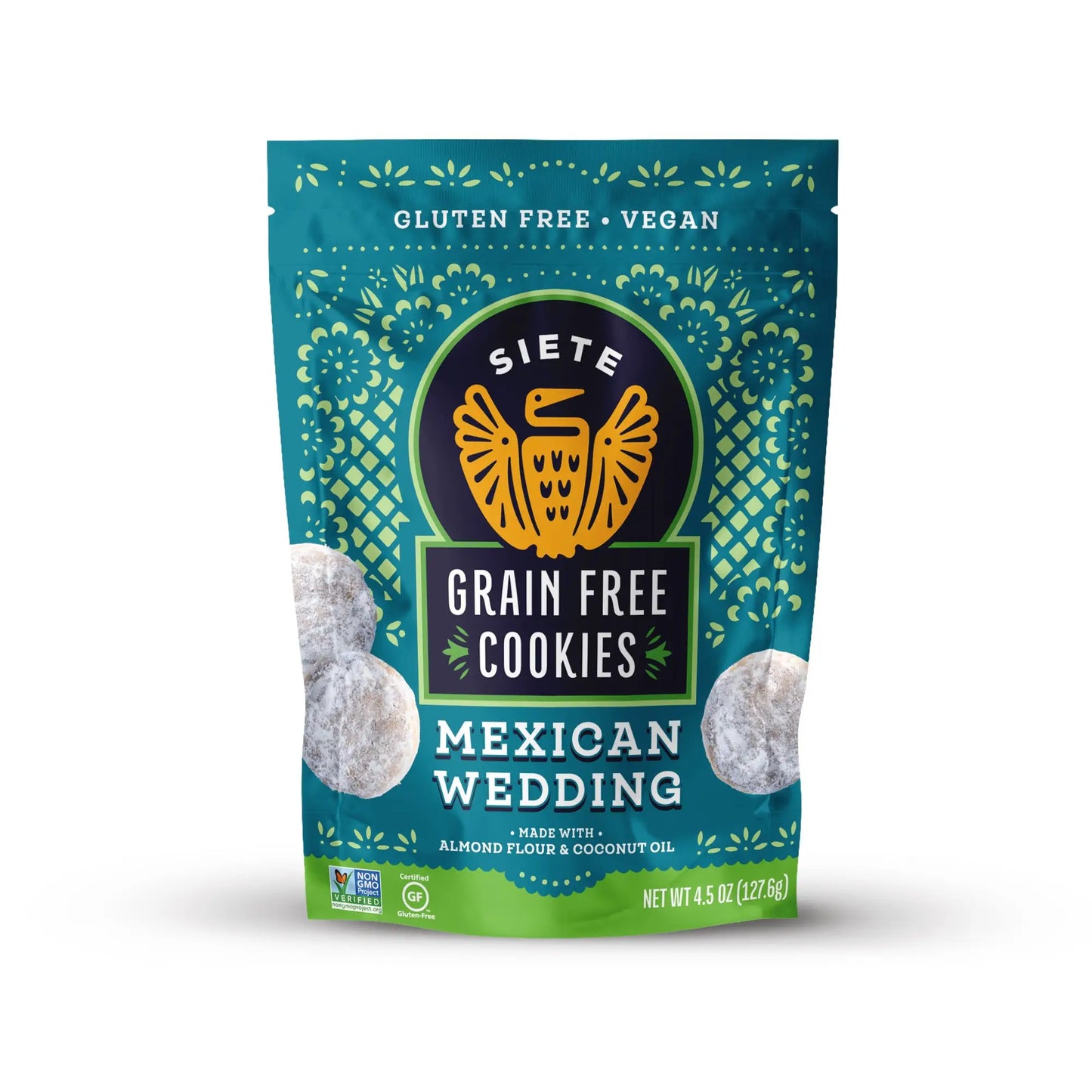 Siete Mexican Wedding Cookies (*ZGNV), 127.6g/4.5oz