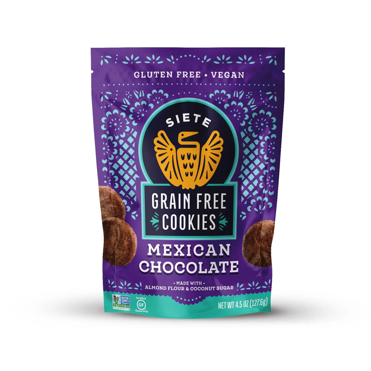Siete Mexican Chocolate Cookies (*ZGNV), 127.6g/4.5oz
