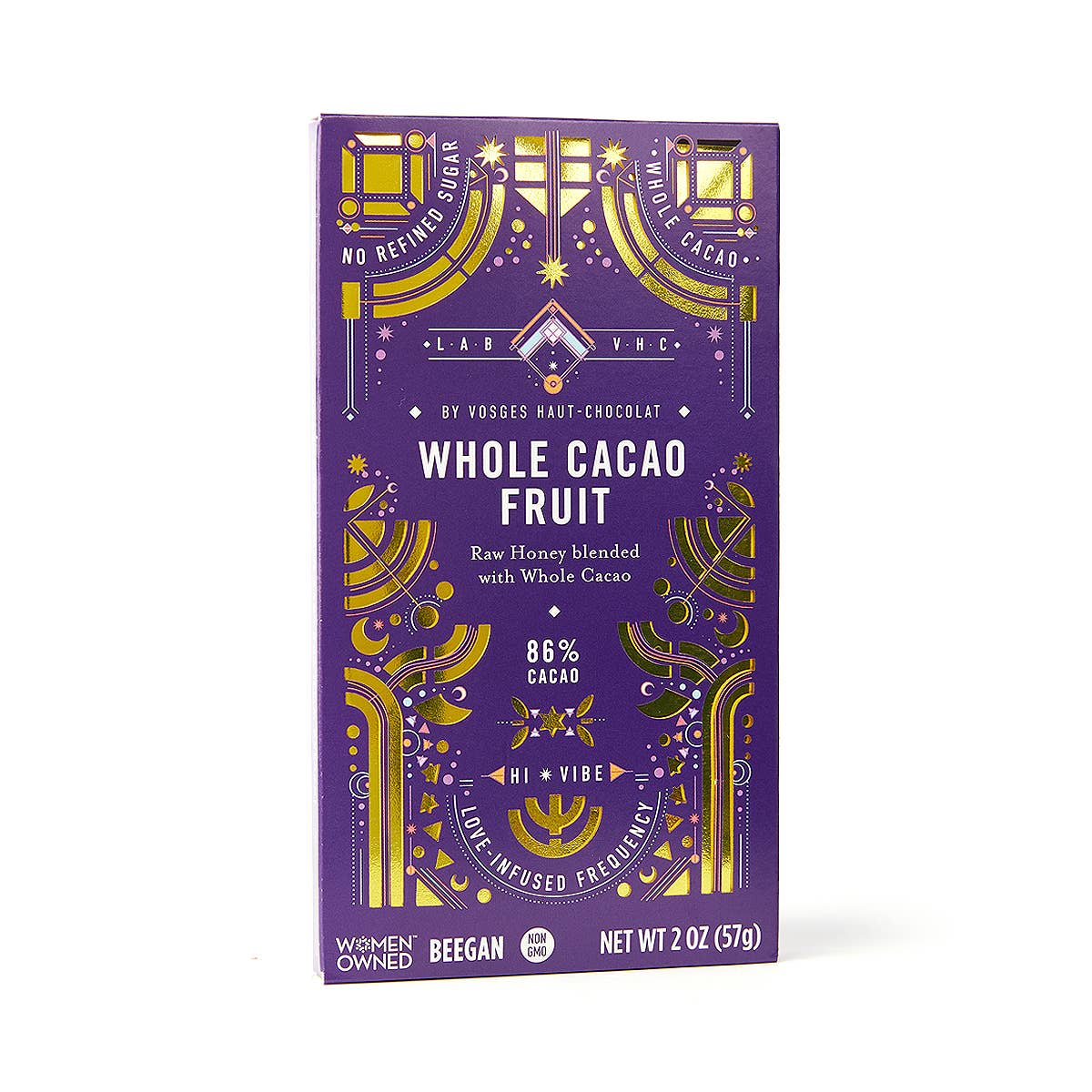 Vosges Pure Plant Whole Cacao Fruit Bar, 57g/2oz