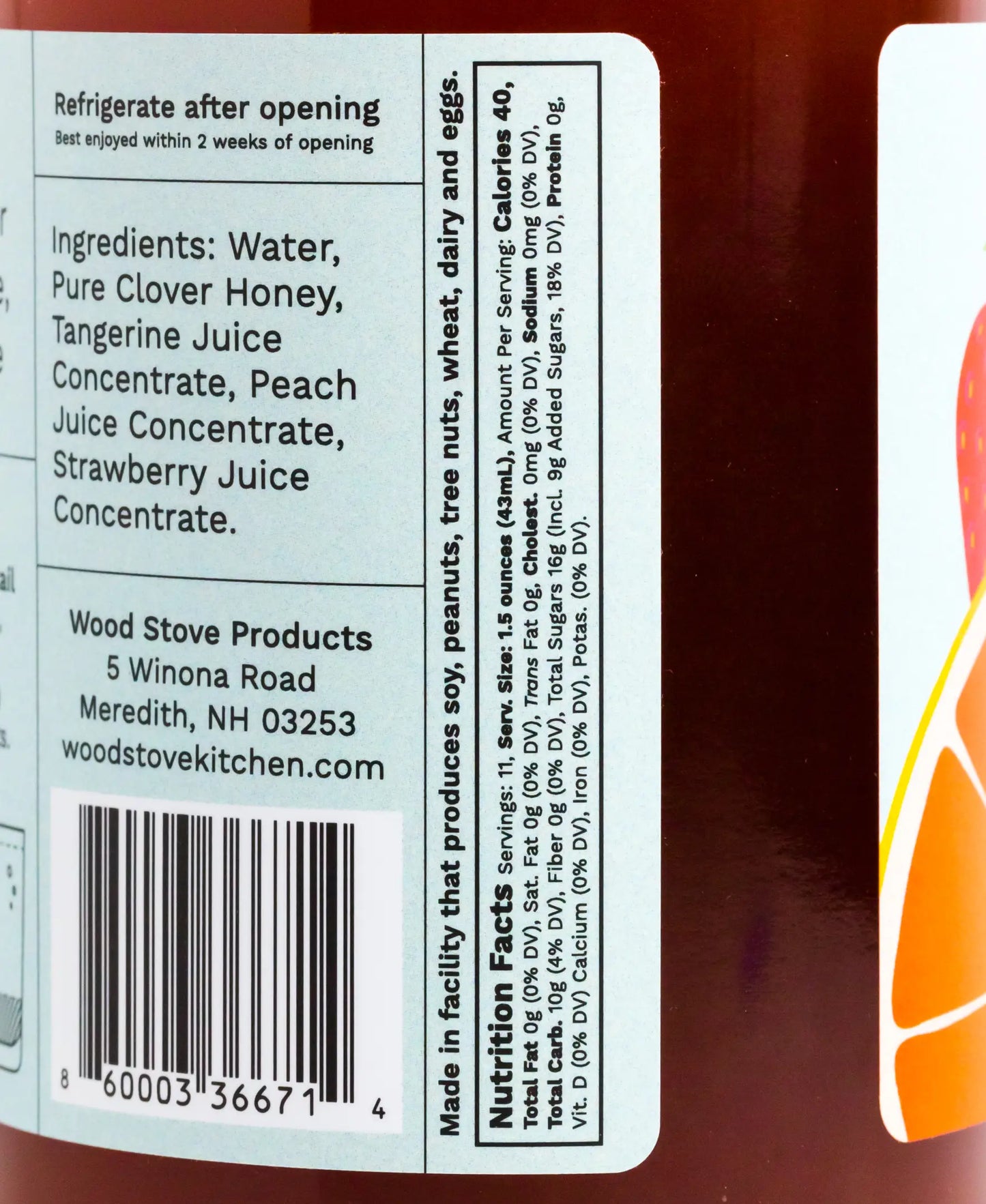 Wood Stove Sangria Mixer, 473mL/16floz