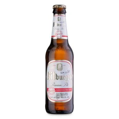 Bitburger Drive (21+), 355mL/12floz Glass Bottle