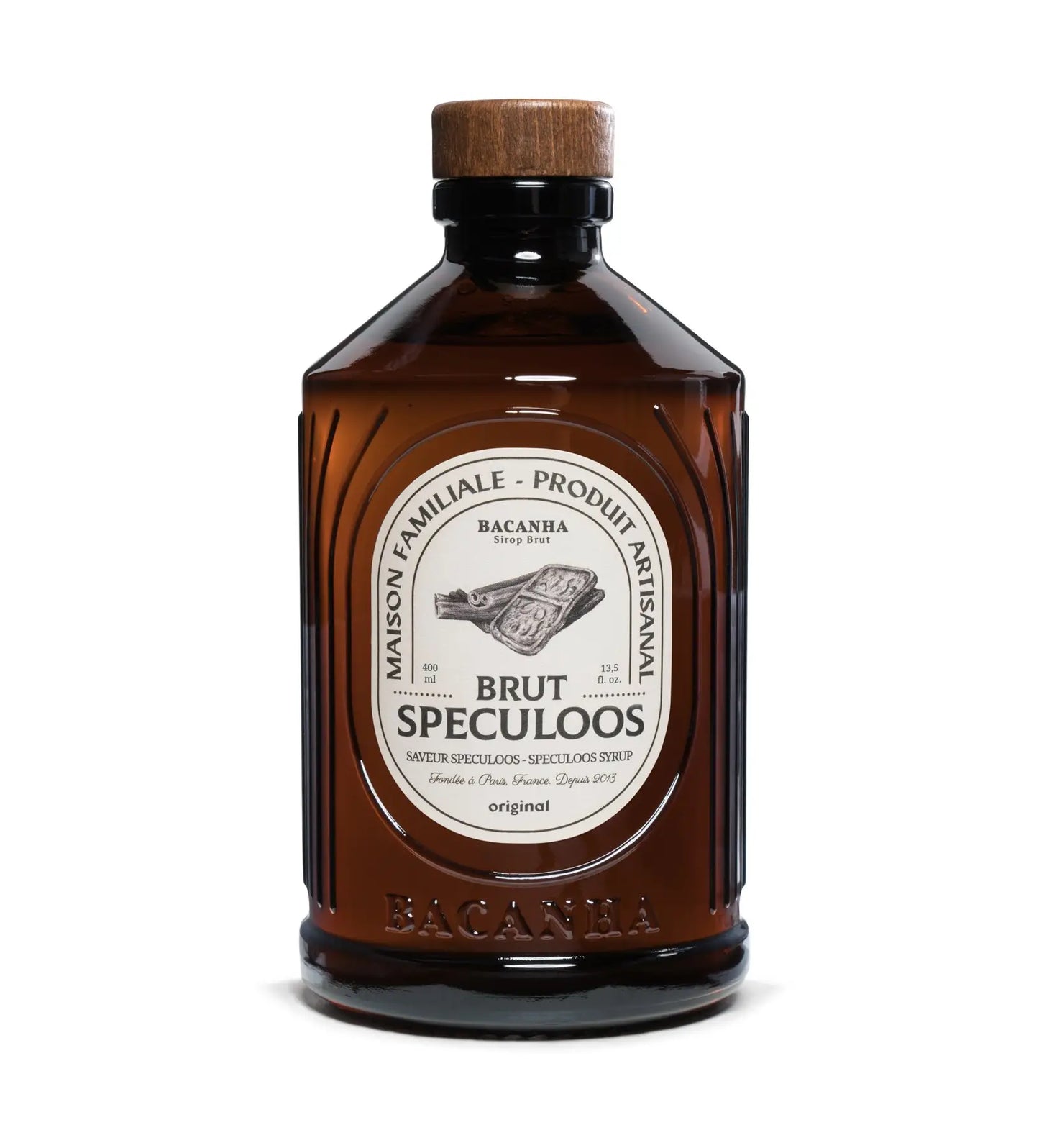 Bacanha Speculoos Syrup (*OV), 400mL/13.5floz