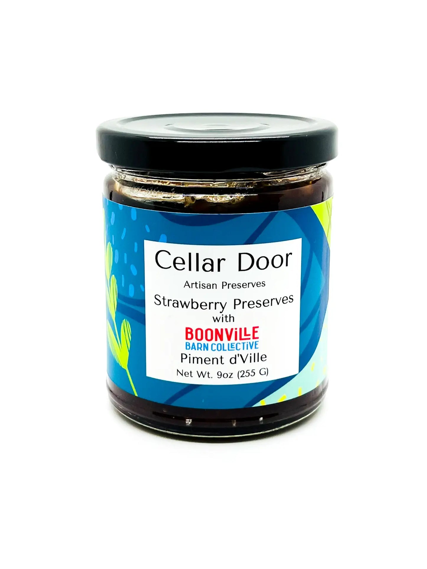 Cellar Door Strawberry Preserves with Piment d'Ville, 255g/9oz