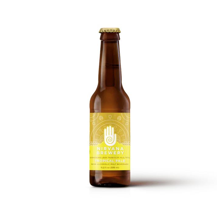 Nirvana Tropical Pale (*V, 21+), 330mL/11.2floz Bottle