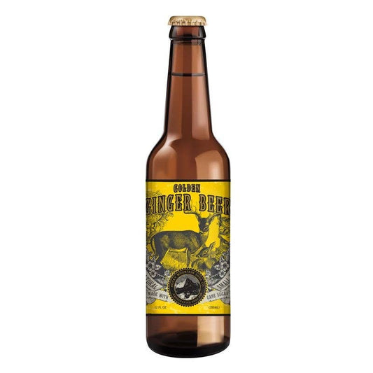 RMSC Golden Ginger Beer, 355mL/12floz Glass Bottle