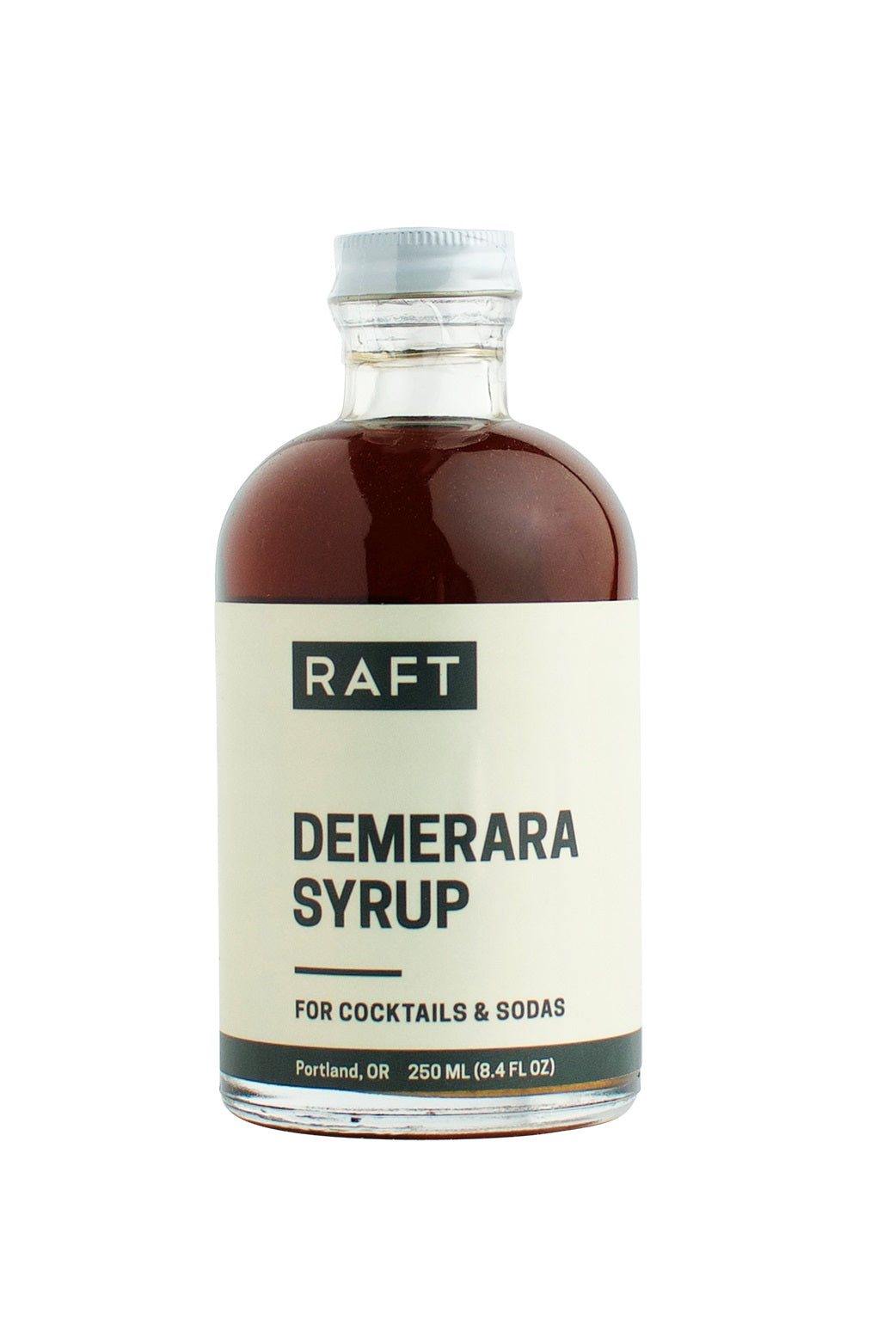 Raft Demarara Syrup, 250mL/8.4floz