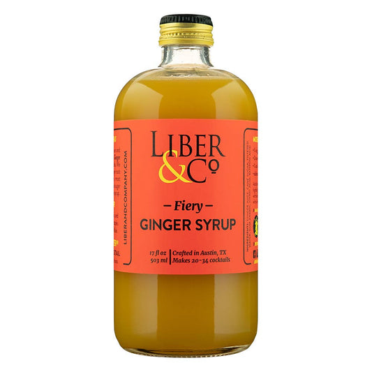 Liber Fiery Ginger Syrup, 280mL/9.5floz