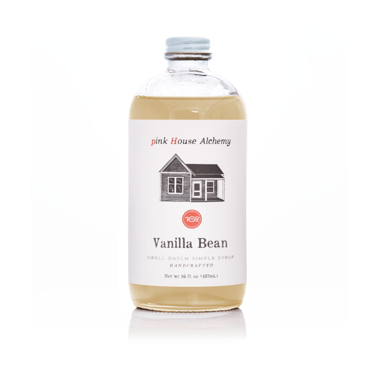 Pink House Vanilla Bean Syrup, 473mL/16oz