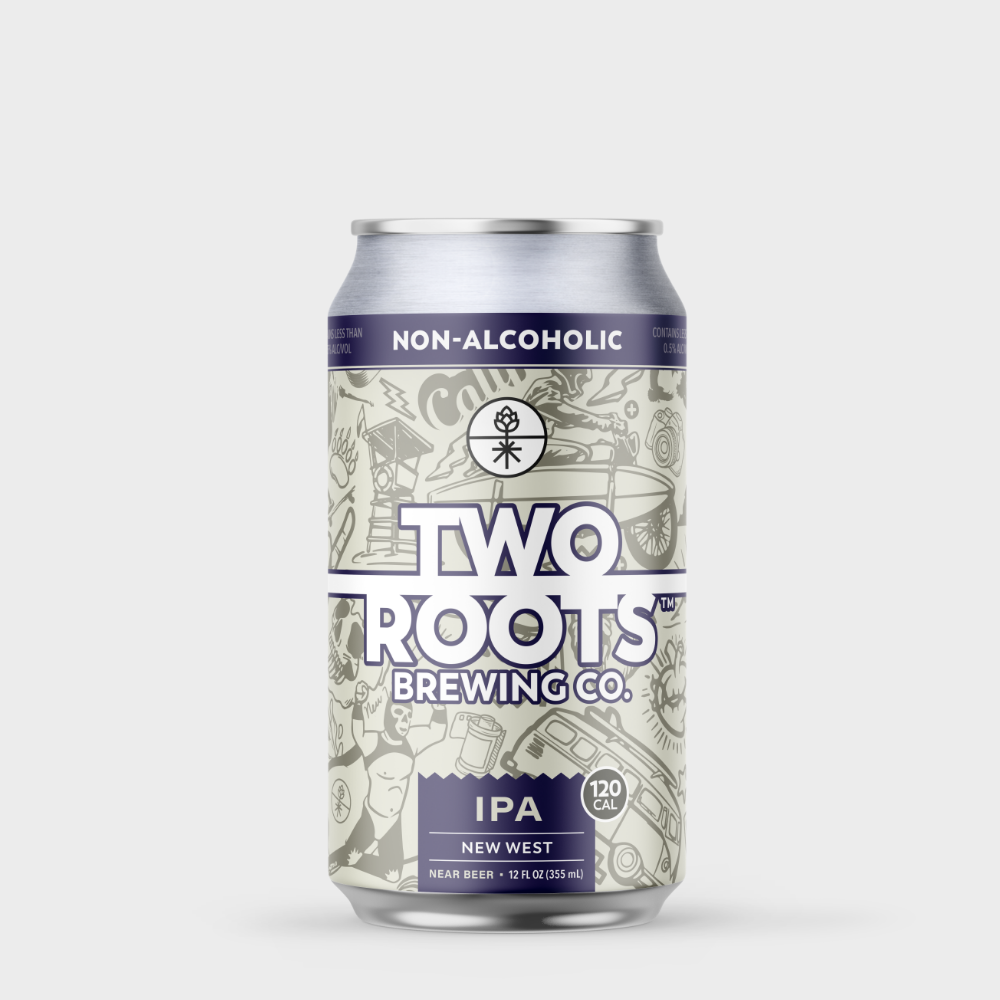 Two Roots New West IPA (21+), 355mL/12floz Can