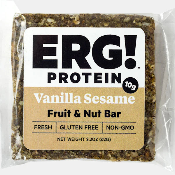 ERG! Vanilla Sesame Fruit & Nut Bar (*RSGN), 58g/2.05oz