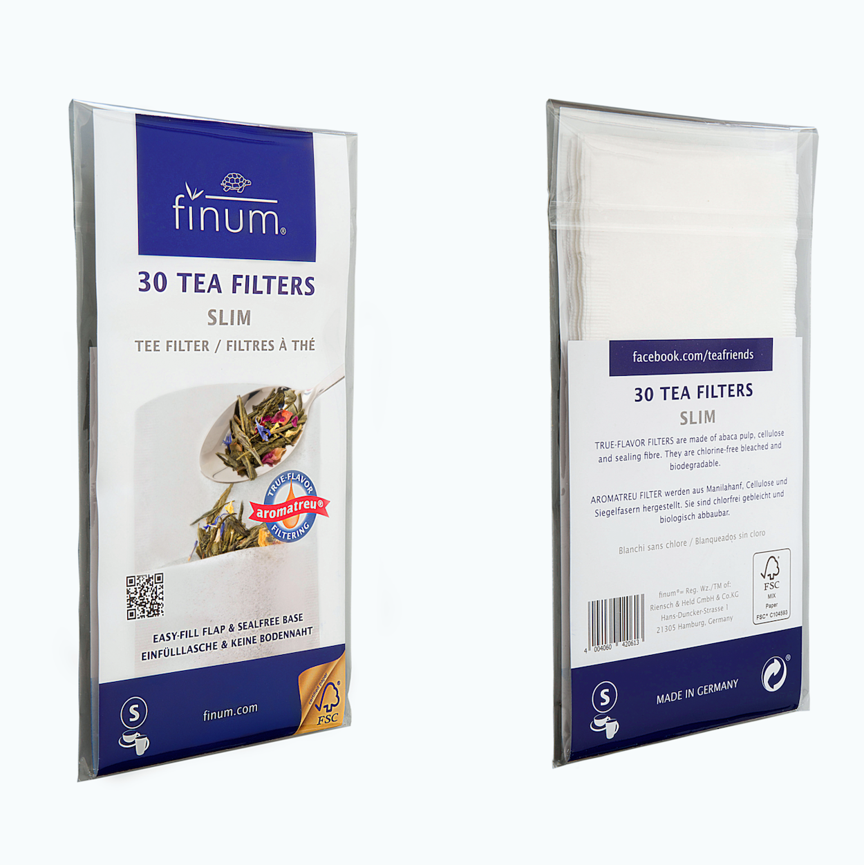 Finum Tea Filter Bags (30 count)