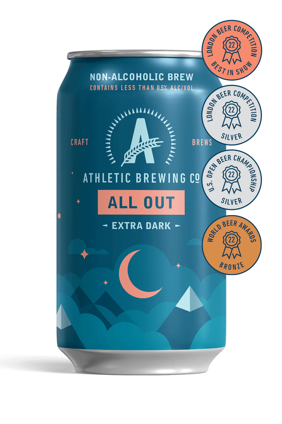 Athletic All Out (WNV, 21+), 355mL/12floz Can