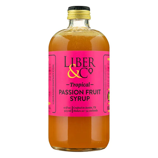Liber Passion Fruit Syrup, 280mL/9.5floz