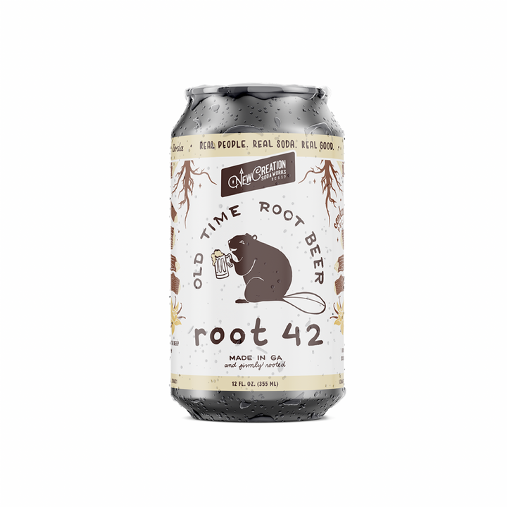 New Creation Root 42 (Old Time Root Beer), 355mL/12floz