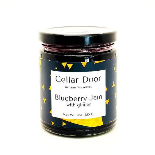 Cellar Door Blueberry Jam with Ginger, 255g/9oz