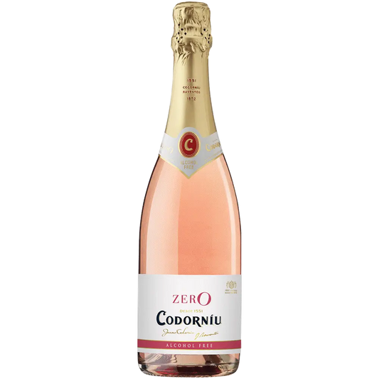 Codorníu Cava Brut Rosé Zero (21+,*V), 750mL/25.4floz
