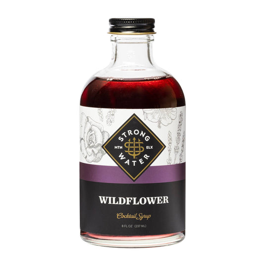 Strongwater Wildflower Syrup, 237mL/8oz