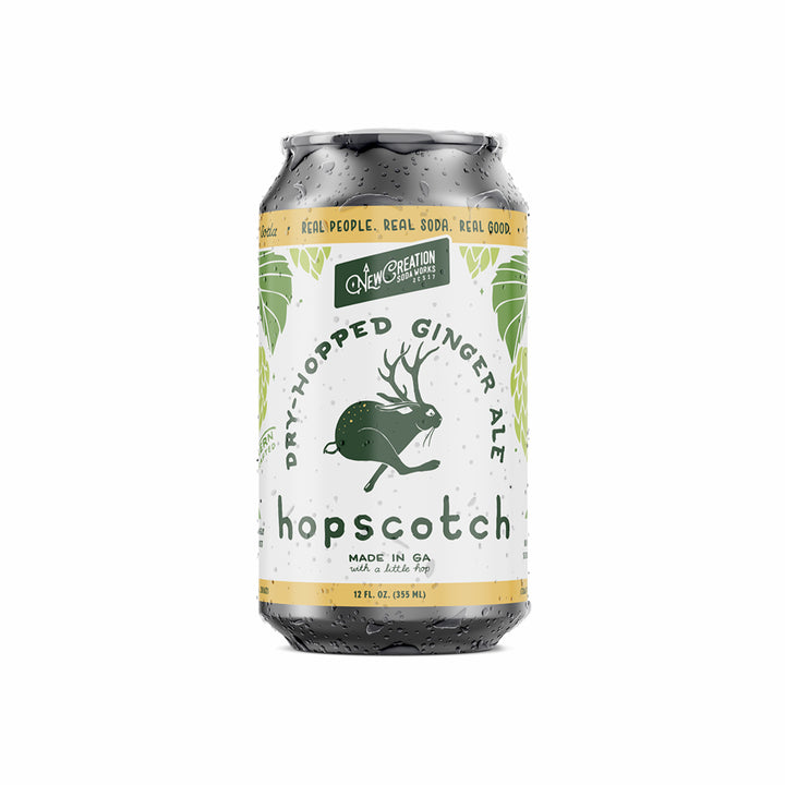 New Creation Hopscotch (Dry-Hopped Ginger Ale), 355mL/12floz