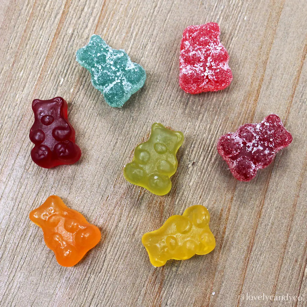 Lovely Sour Honey Gummy Bears (*G), 170g/6oz