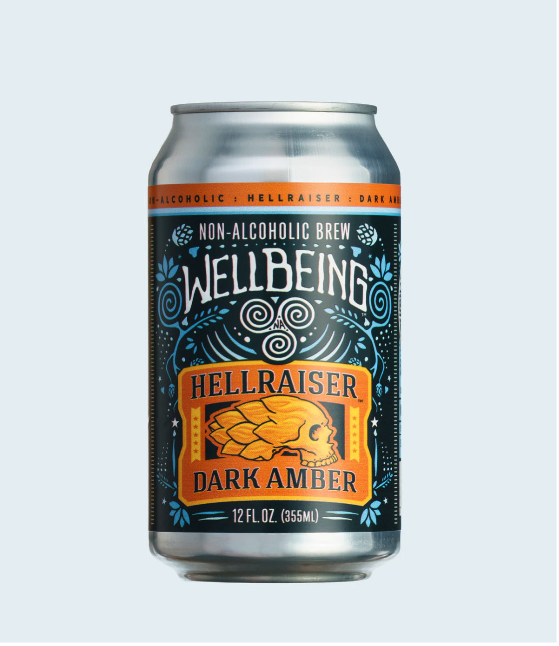 Wellbeing Hellraiser Dark Amber (*WNV, 21+), 355mL/12floz Can