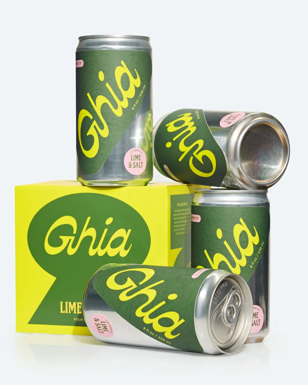Ghia Le Spritz Lime & Salt, 236mL/8floz