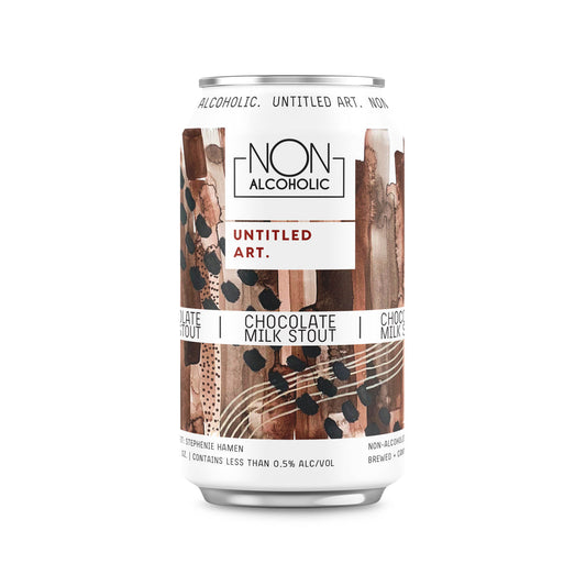 Untitled Art Chocolate Milk Stout (21+), 355mL/12floz Can