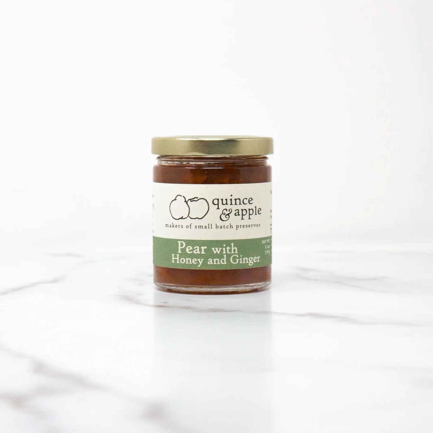 Quince Pear with Honey and Ginger Preserve, 170g/6oz