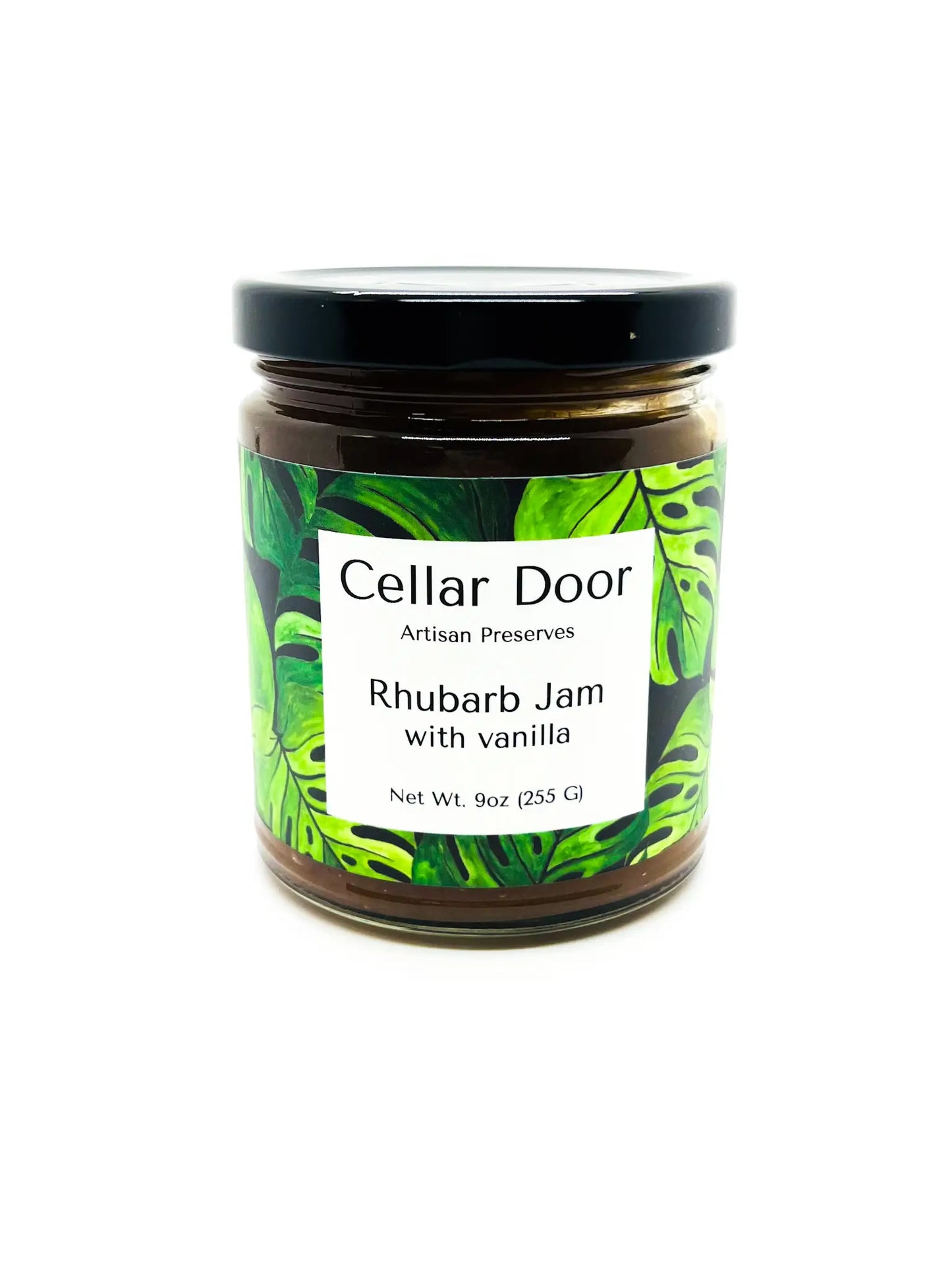 Cellar Door Rhubarb Jam with Vanilla, 255g/9oz